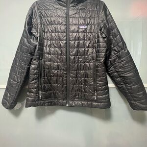 Patagonia Black Jacket with Logo